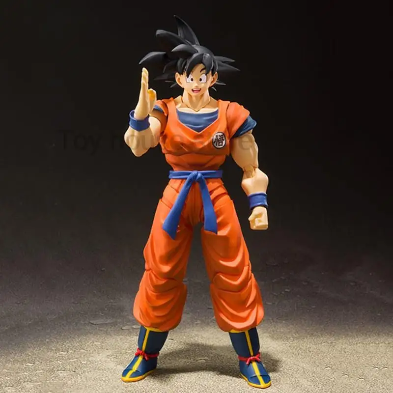 Figuras de acción de Dragon Ball SHF, Son Goku, Gohan, Vegeta, Trunks, modelo de colección DBZ, juguetes de regalo