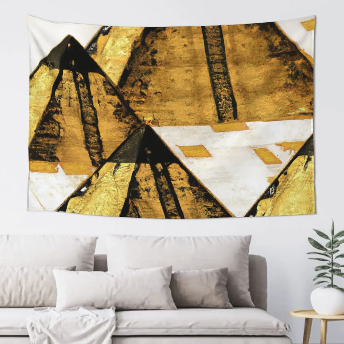 

Klimt Gold Pyramids Tapestry Room Decorator Things To Decorate The Room Tapestry