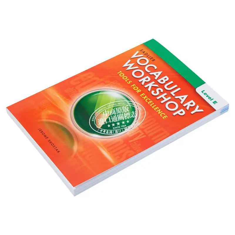 Vocabolario Workshop 2022 Student Edition Grado10 Livello E Sadlier Sadlier 9781421718101 Libro