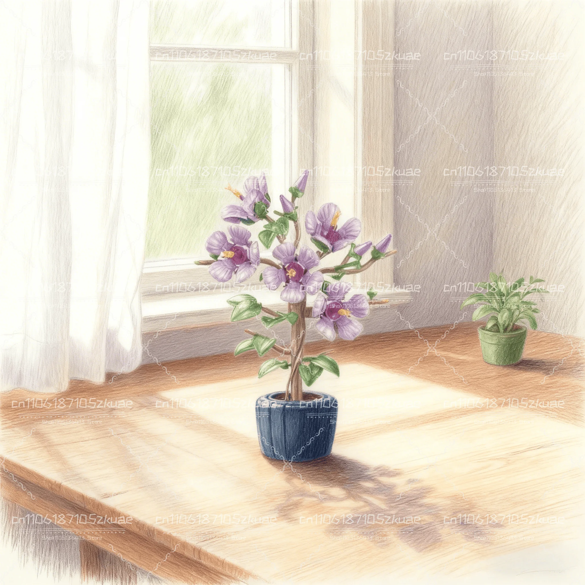 

660 шт. наборы строительных блоков с цветком гибискуса, подходящие для рождественских подарков