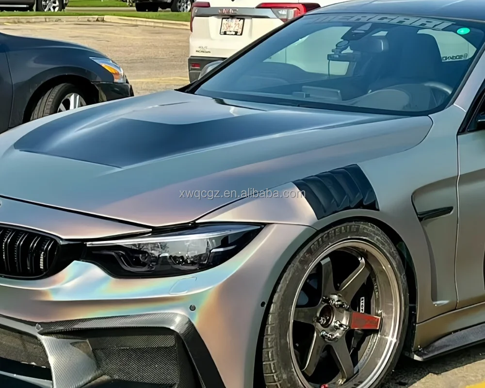 2013-2019 for 3 Series F30 F35 320i 330 340 Upgrade Carbon Fiber Fender Opening Wide Fender Body Kit Bumper