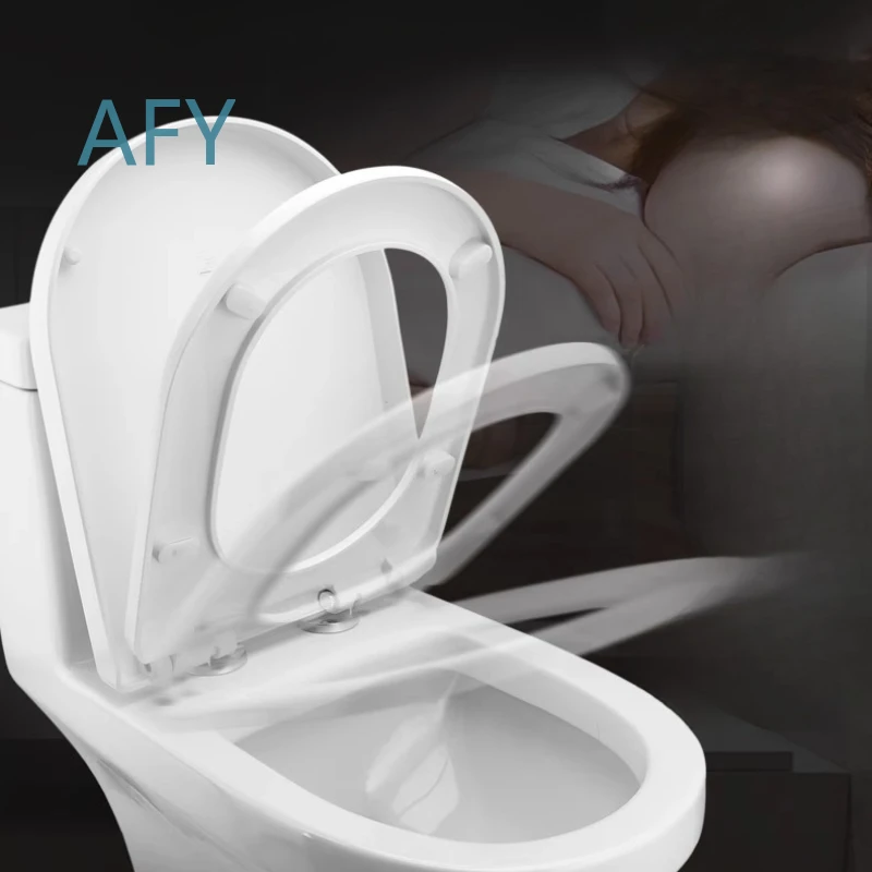 Universal Thickened Toilet Seat Cover for Household Toilet Accessories U Shaped V Shape Toilet Seat Cushion for Old Fashioned