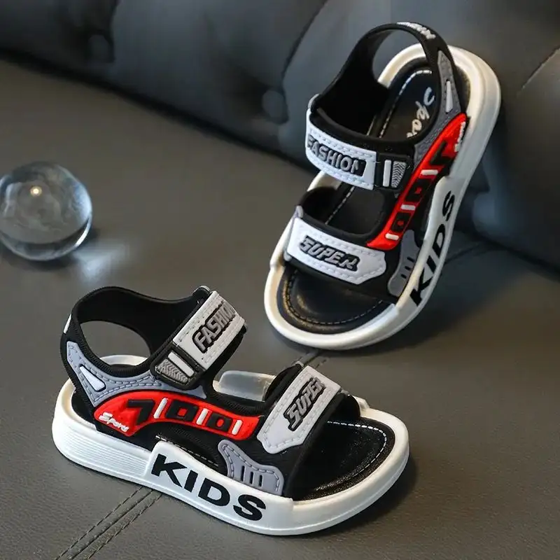 Children Sport Sandals Summer  for Boys Girls Casual Beach Shoe Comfortable Soft Sole Kids Shoes Fashion Non-slip Slippers - Image 3