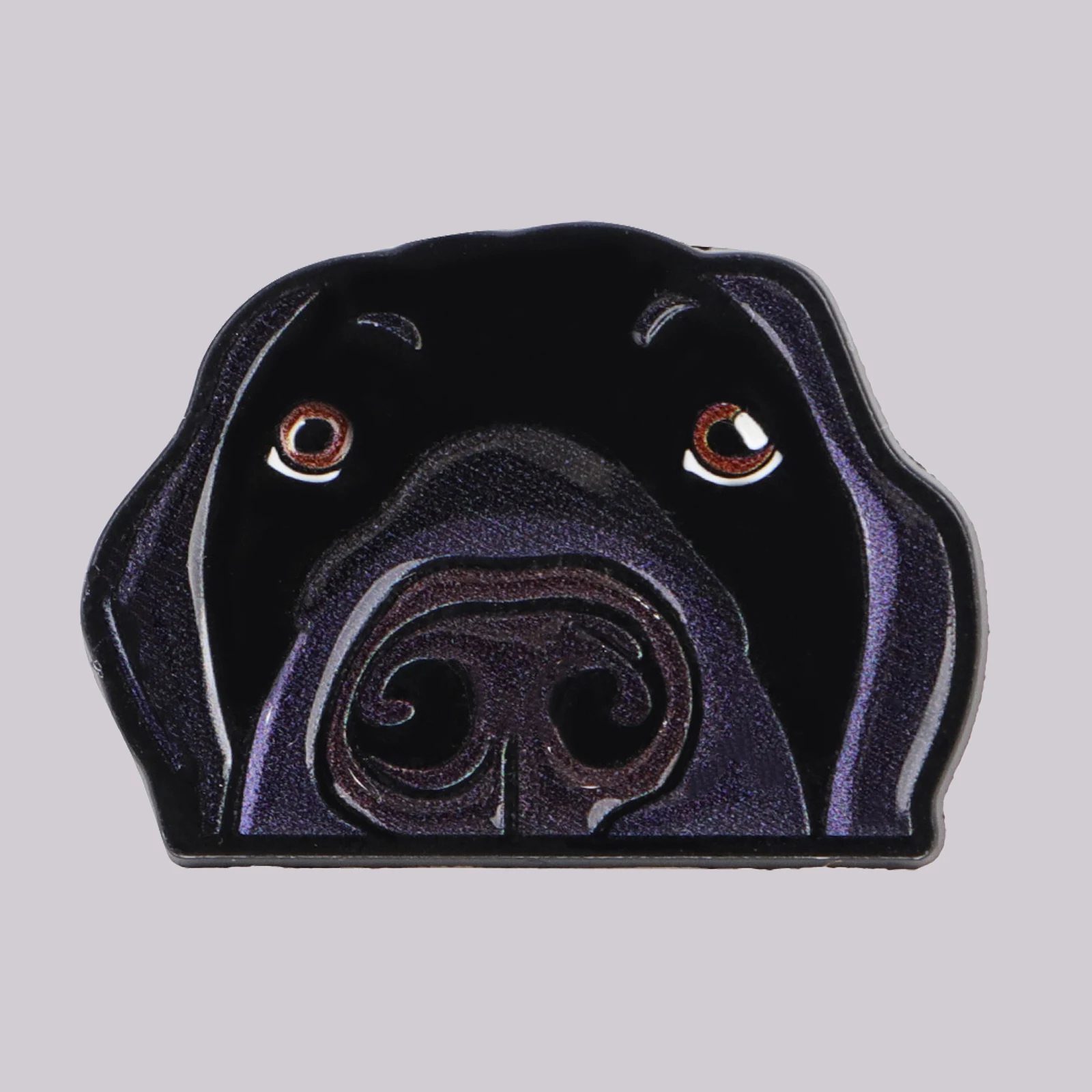 Funny Black Dog Ena…