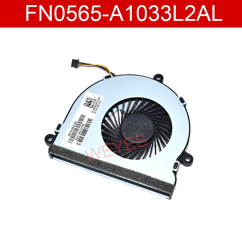 Original FN0565-A1033L2AL 813946-001 FN0565-S1084L2AH DC 5V 0.45A/0.4A Four Lines Cooling Fan