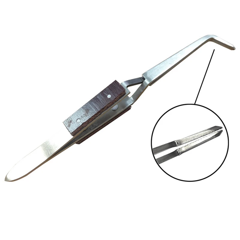 

Набор из 3 прецизионных пинцетов: неэлектропроводные, термостойкие, серебристые, антимагнитные, с заостренными и изогнутыми кончиками