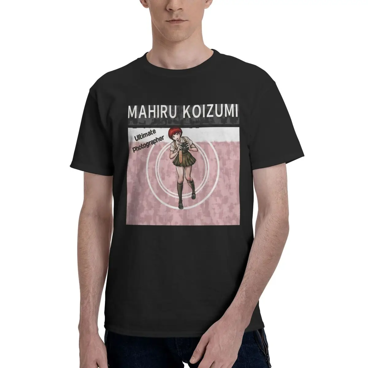 Mahiru Koizumi The Ultimate Photographer T-Shirt Trendy Cool T-Shirts Short Sleeves Tops Summer O Neck Plus Size Top Tees