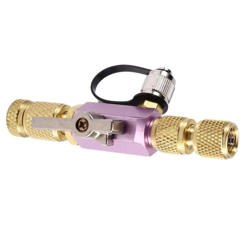 

ABMR-HVAC Valve Core Removal Tool,1/4"& 5/16" Dual Valve Mega-Flow Vacuum-Rated Valve Core Removal Tool