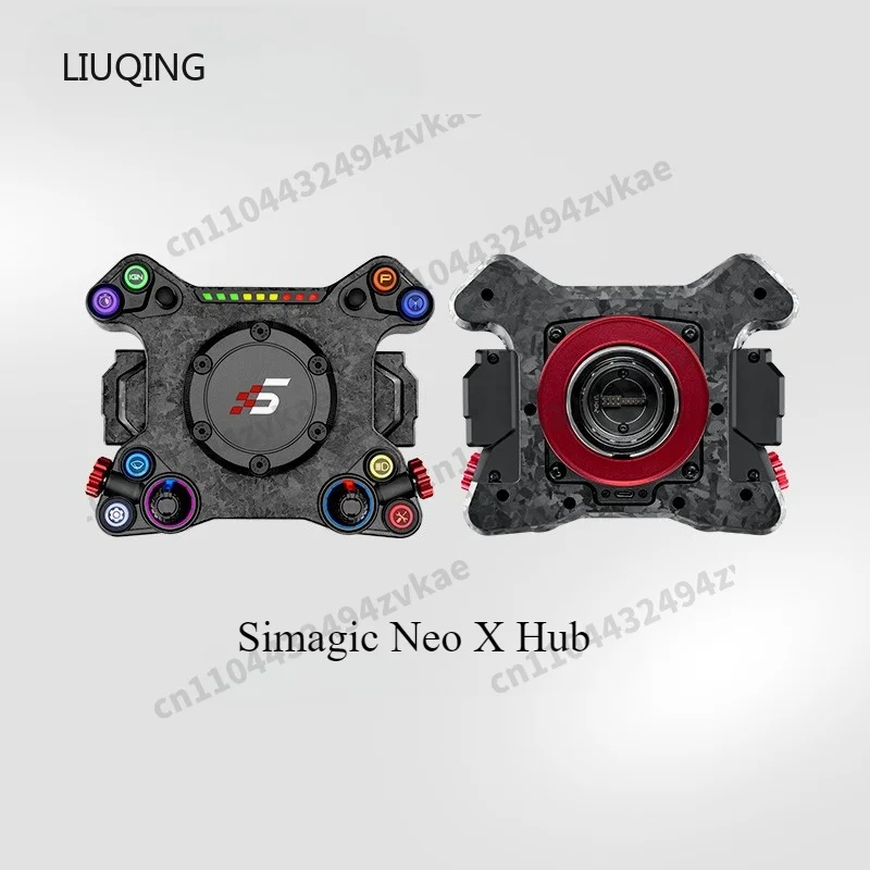 a     Simagic Neo X Hub Racing Steering Wheel Hub (without Paddles) Supports 2.4G Wifi For SIMAGIC/MOMO/Sparco/OMP Racing Wheels