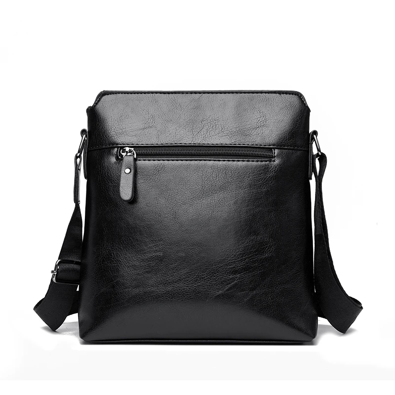 Business-Casual-Rucksack für Herren, Umhängetasche aus PU-Leder mit mehreren Fächern und großem Fassungsvermögen – Detail 22