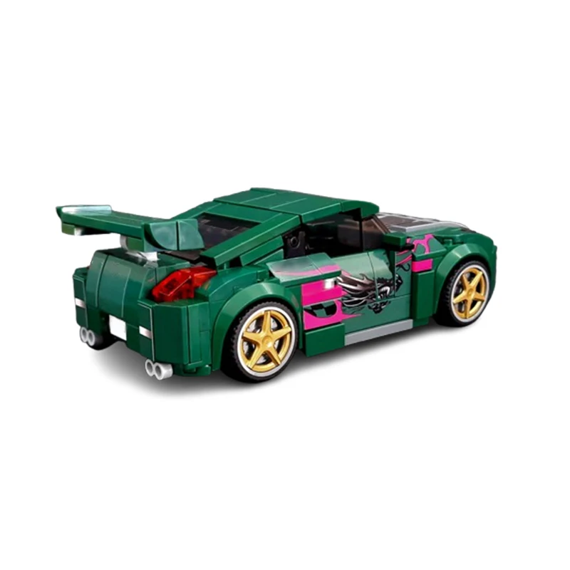 MOC-151905 Car Series Japanese Swift Green Shadow Car Building Block Adults Teens Collectors Simple And Premium Gift Toy 341PCS