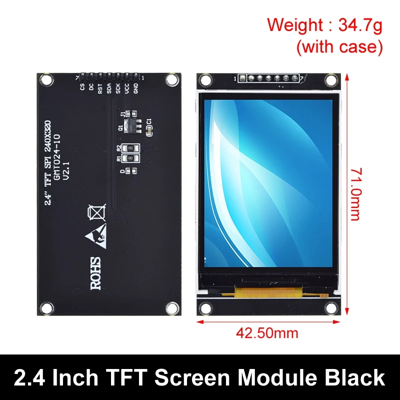 TZT 2.8 Inch TFT LCD Display ST7735 SPI 240x320