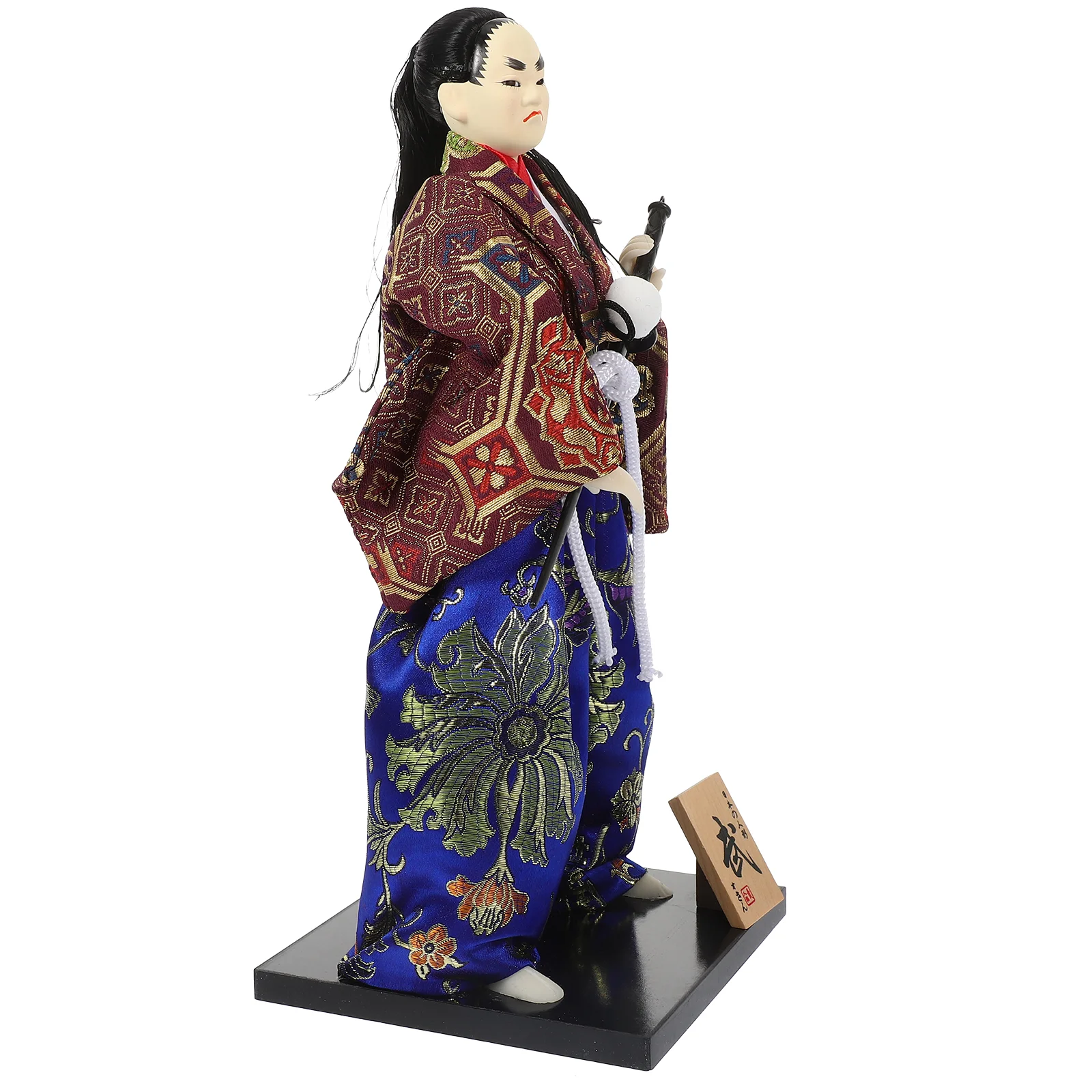 

Kimono Bushido Action Figure Elder Baby Accessories Asian Man Figurine Abs Home Samurai