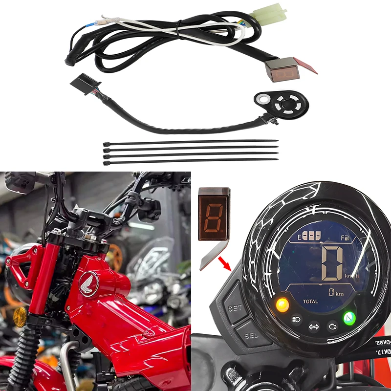 

For Honda CT125 CT 125 Trail125 Trail 2019 - 2023 Gear Display Light Indicator Monitor Motorcycle Accessories