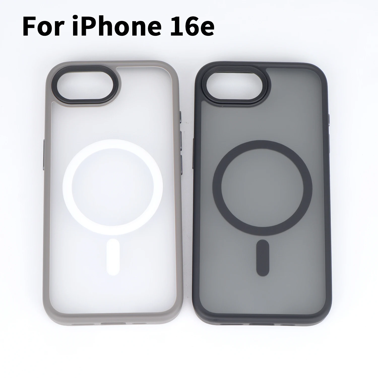 

Магнитный чехол для телефона MagSafe для iPhone 16e, матовый чехол из ТПУ, защита от отпечатков пальцев, противоударный, совместимый с беспроводной зарядкой
