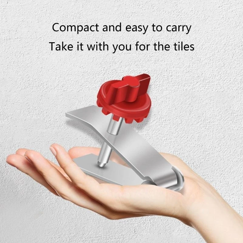  Tile Regulator Locator 1-5.5CM Wall Ceramic Lifter Steel Tile Leveling Tool