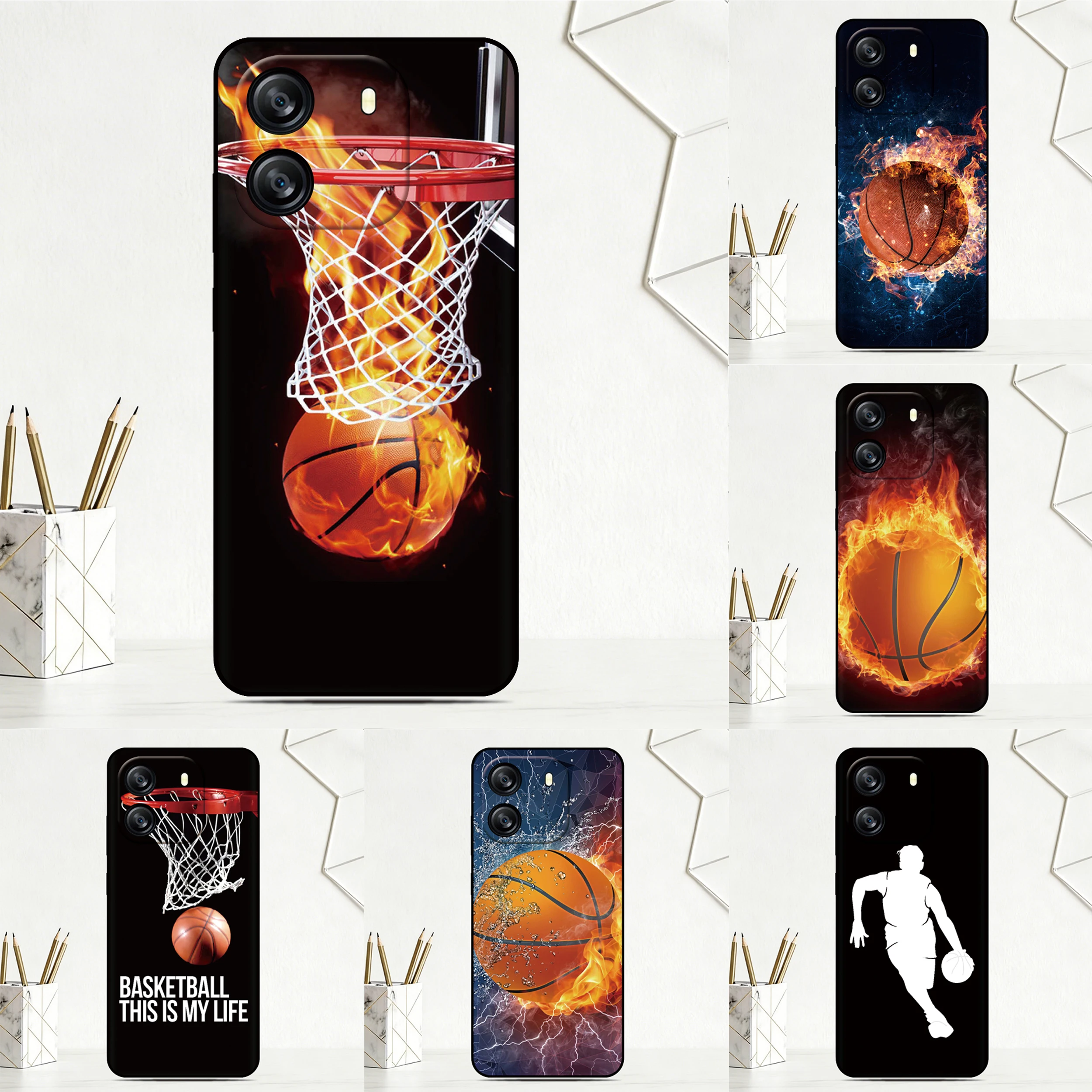 Basketball Sport Phone Case For Ulefone Note 20 19 18 Ultra 10 12 13 14 15 16 17 Pro 13P 12P 11P 10P Custom Picture Back Cover