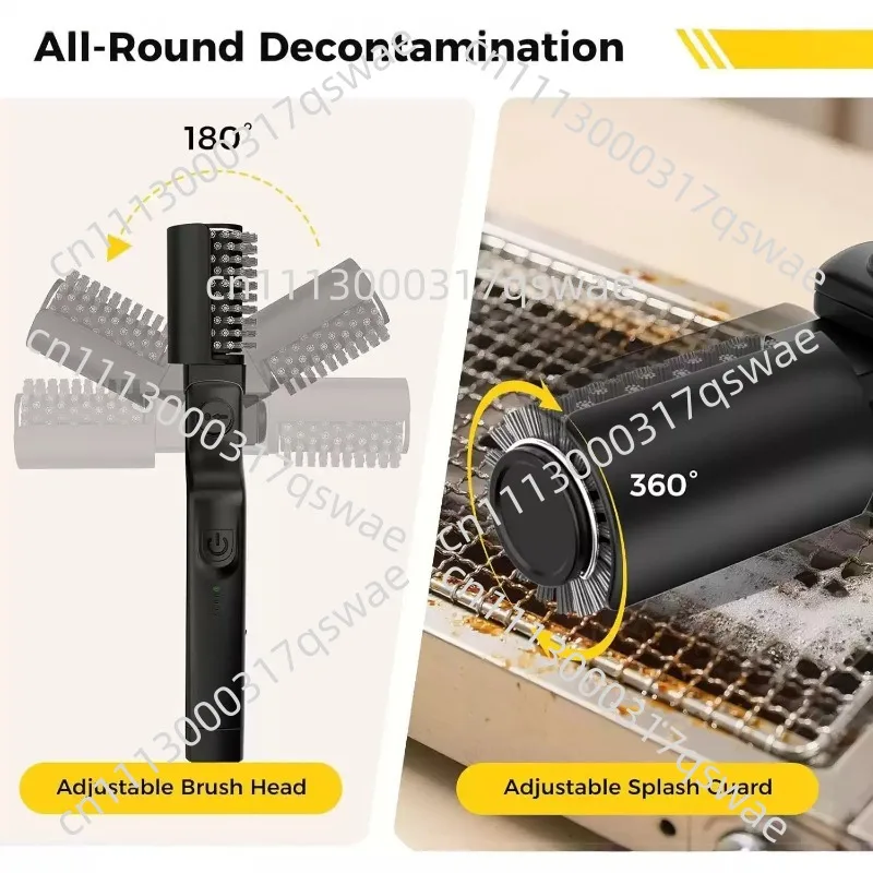 Electric Grill Brush Cleaning Tool for Heavy Oil Stains Grill Grates Cleaner