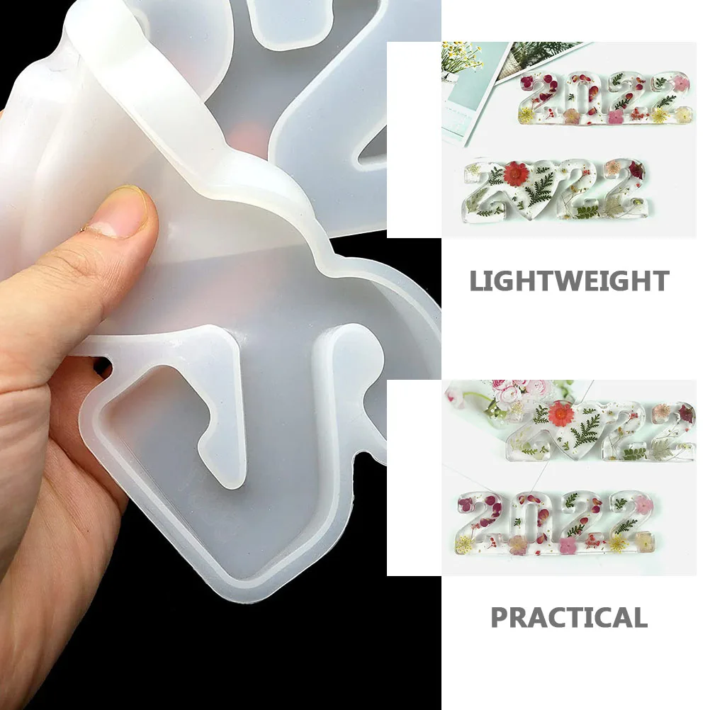 

2 pcs 3D Charms Diy Mould Silicone Number Ornament Making Mold For Epoxy Resin Crafts Handmade Jewelry Decor Tool Desktop