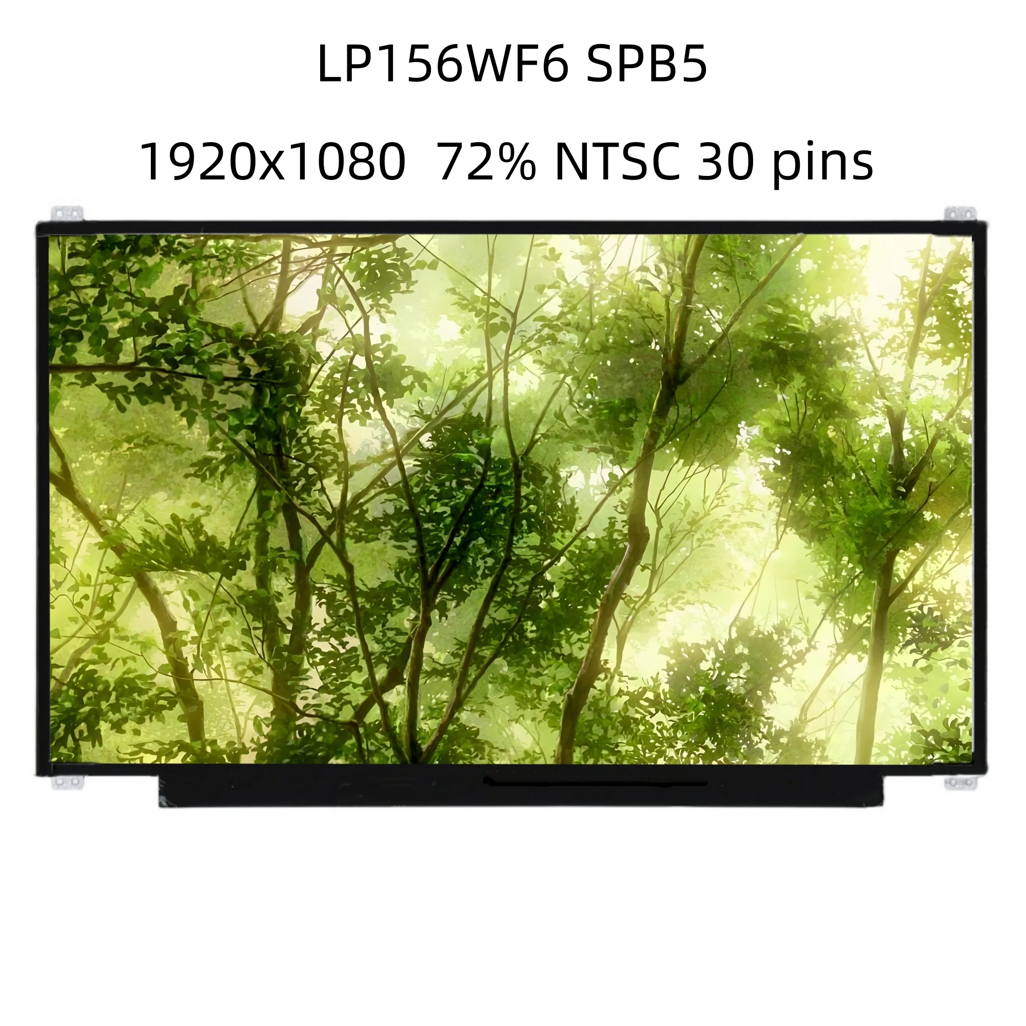 

LP156WF6 SPB5 SPB1 SPB2 SPA1 Матовый глянцевый дисплей 72% NTSC FHD1920x1080 30-контактный eDP