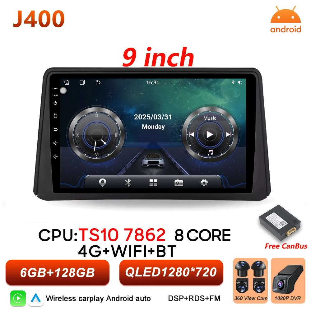 Autostereo Android 16 Radio voor Opel Mokka Vauxhall Mokka 2012 2013 2014 2015 2016 Carplay Video Multimedia Speler BT Head Unit