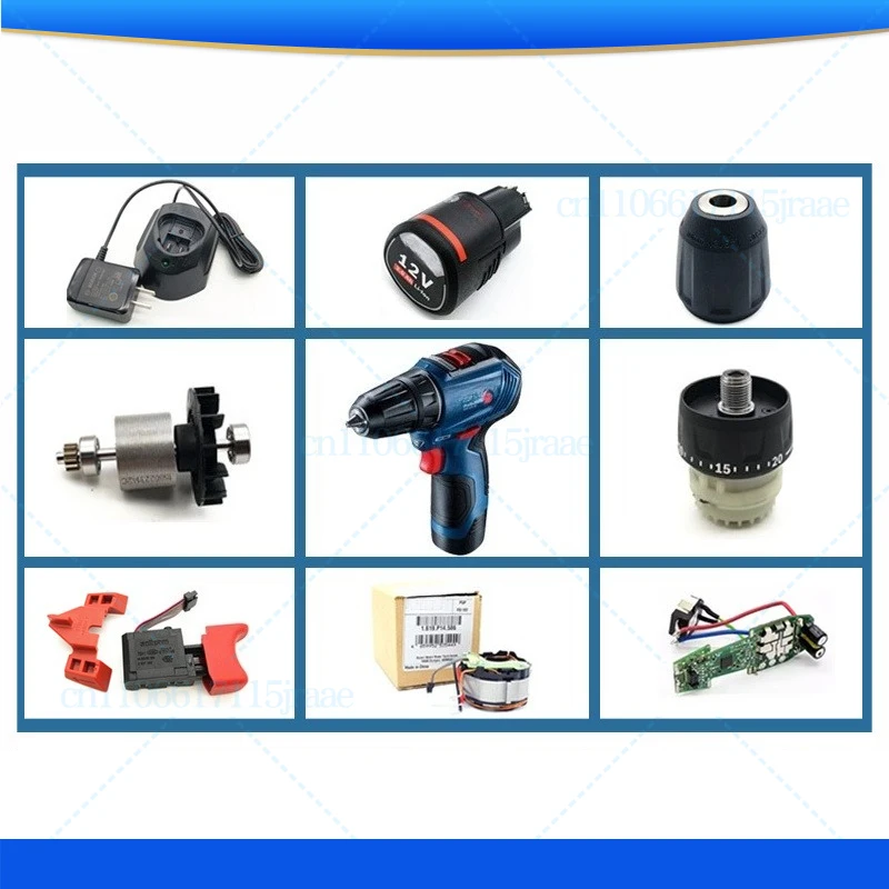 

For Bosch 12V Lithium Brushless Electric Drill Accessories GSR12V-30 Switch Rotor Housing Chuck Gearbox