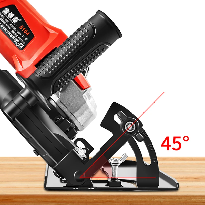 Hand Angle Grinder Converter To Cutting Machine Refit Electric Circular Saw Table Bracket Base Woodworking For 100~125mm grinder