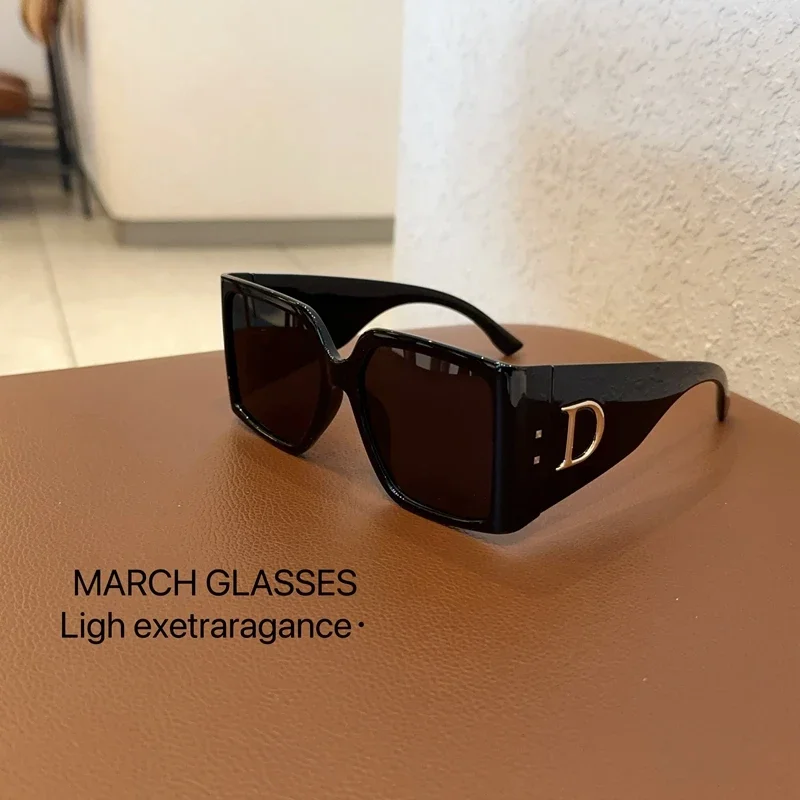 2024 New Fashion Polarized Cool Sunglasses Women Brand M Letters Sun Glasses Ladies Luxury Gafas Oculos De Sol UV400