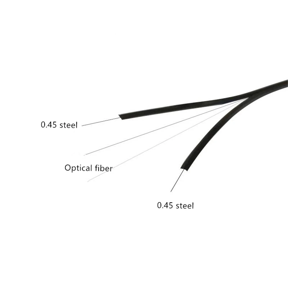 SC drop patchcord 10M-500M indoor 2 fiber FC SC LC APC 2 steel 100m200m50m60m SM singlemode ftth jumper fiber optic patch cable