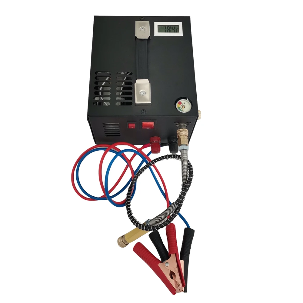 Simple Model 12V Portable 4500 PSI Air Compressor High Pressure PCP Pump With Converter and Filter view 6
