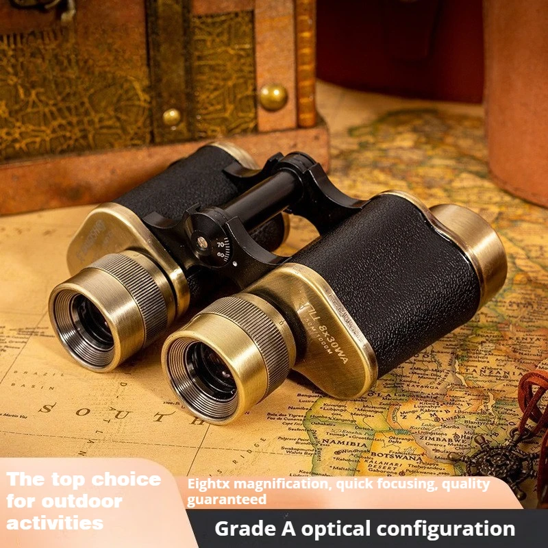 

8x30 HD Military Binoculars with BAK4 Prism | Full Metal Professional Binoculars for Outdoor Hunting Bird Watching Travel Sports