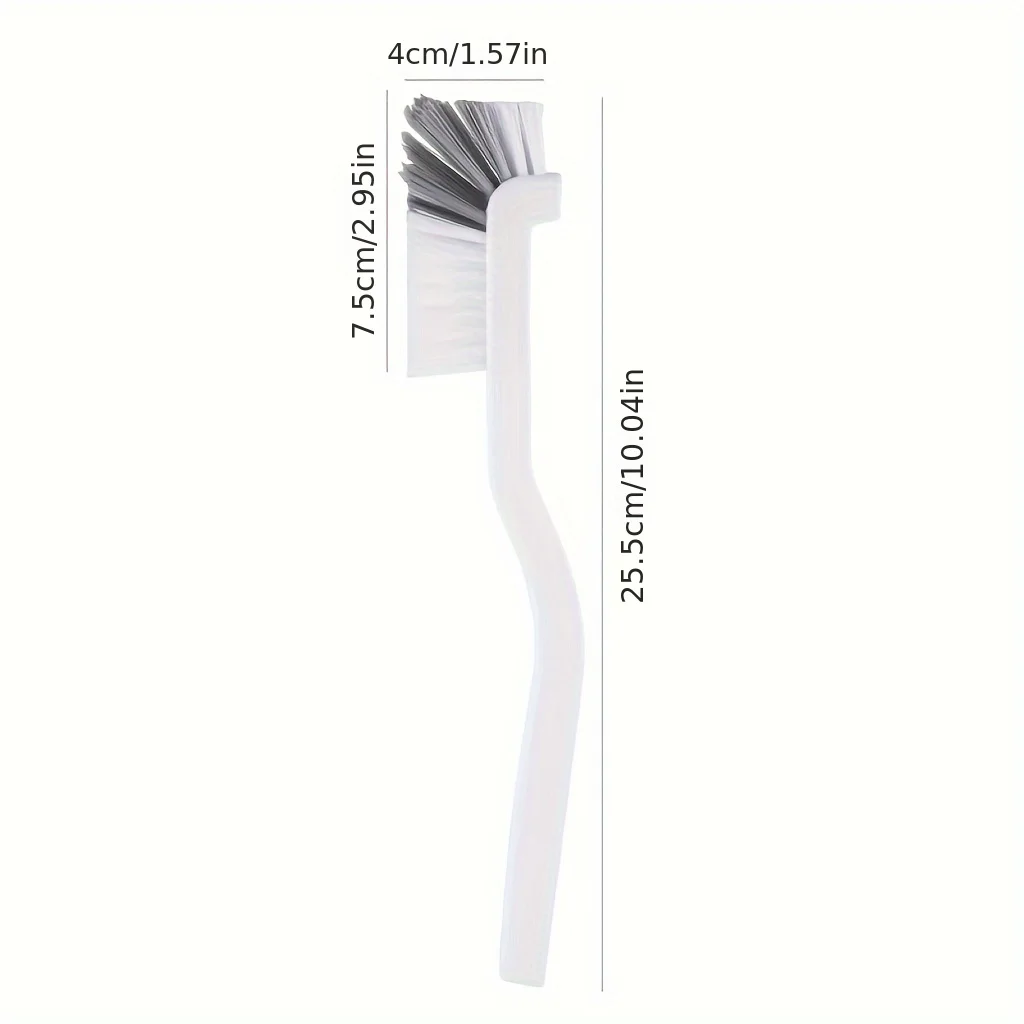 1/3Pcs Kitchen Scrub Brush Long Handle Cleaning Brush Stiff Bristle Brush for Clean Dish Sink Window Track Corner Crevice