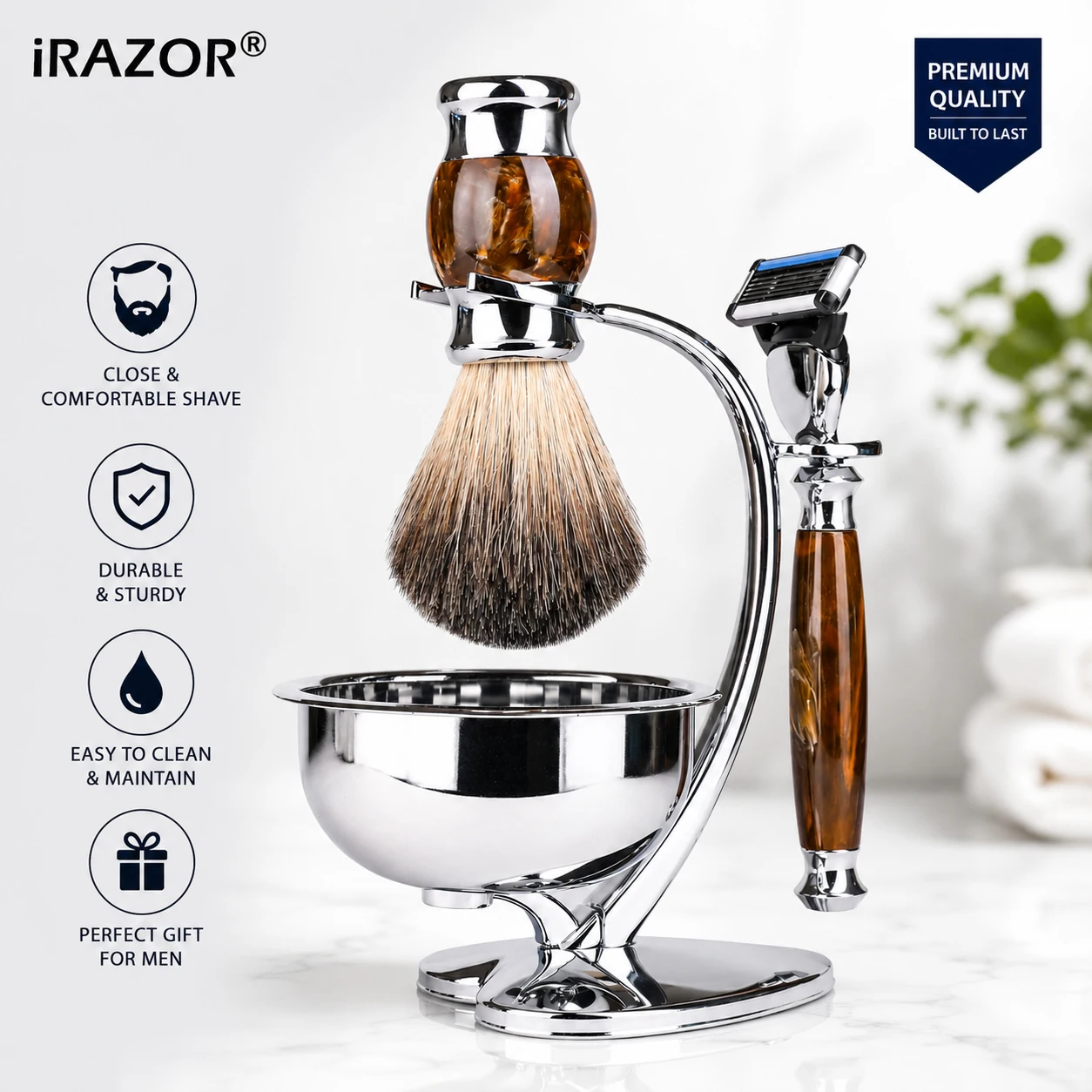 iRAZOR 5 Bıçaklı Tıraş Bıçağı - Men Accessories Combo Gift incelemesi ve fiyatı