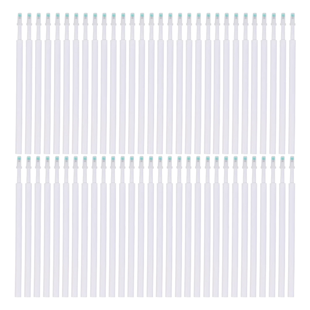 

100 шт. нейтральные стержни для ручек, универсальные черные чернила, гладкие канцелярские принадлежности для письма, легко заменить сменные стержни для ручек