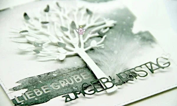 

Piggy Craft metal cutting dies cut die mold Tree decoration Scrapbook paper craft album card punch knife art cutter die