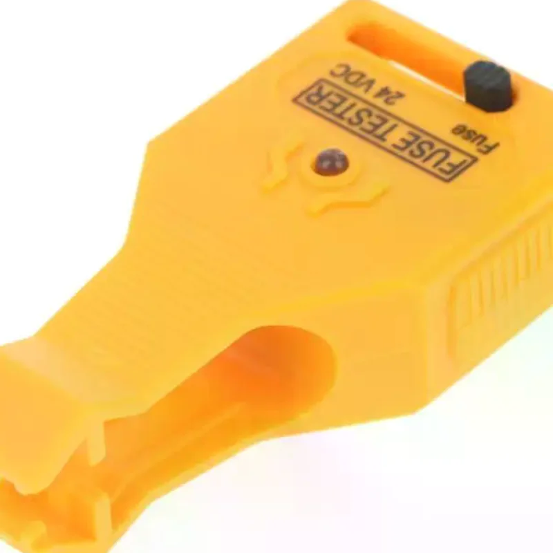 24V DC Car Fuse Checker 1Pcs LED Indicator Non Slip Grip Handheld Tool for Personal Car Daily Maintenance