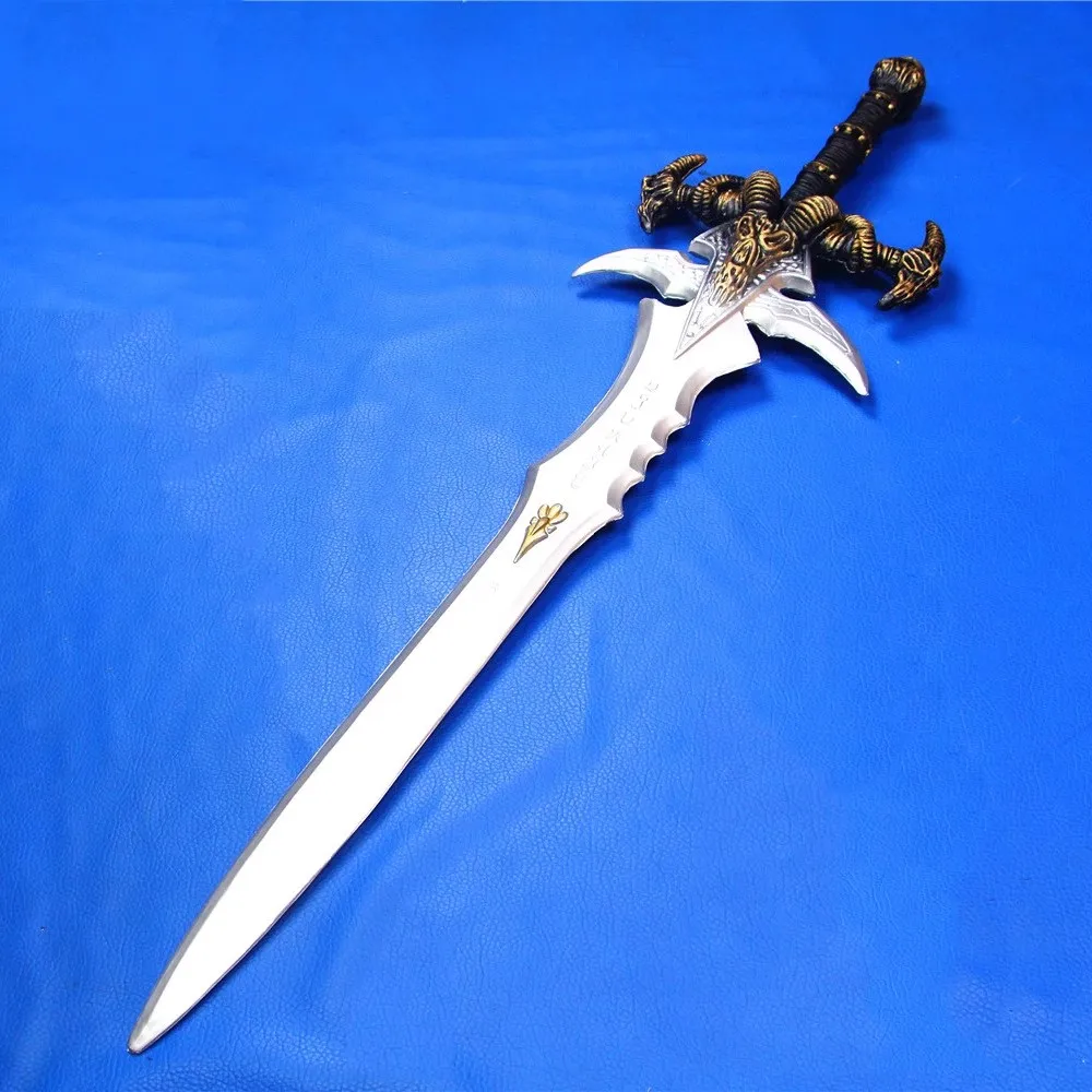 75cm World of Warcraft Game Frostmourne Lich King Game Peripherals PU Model Weapons Desktop Decoration Ornaments Gift Toys Kids