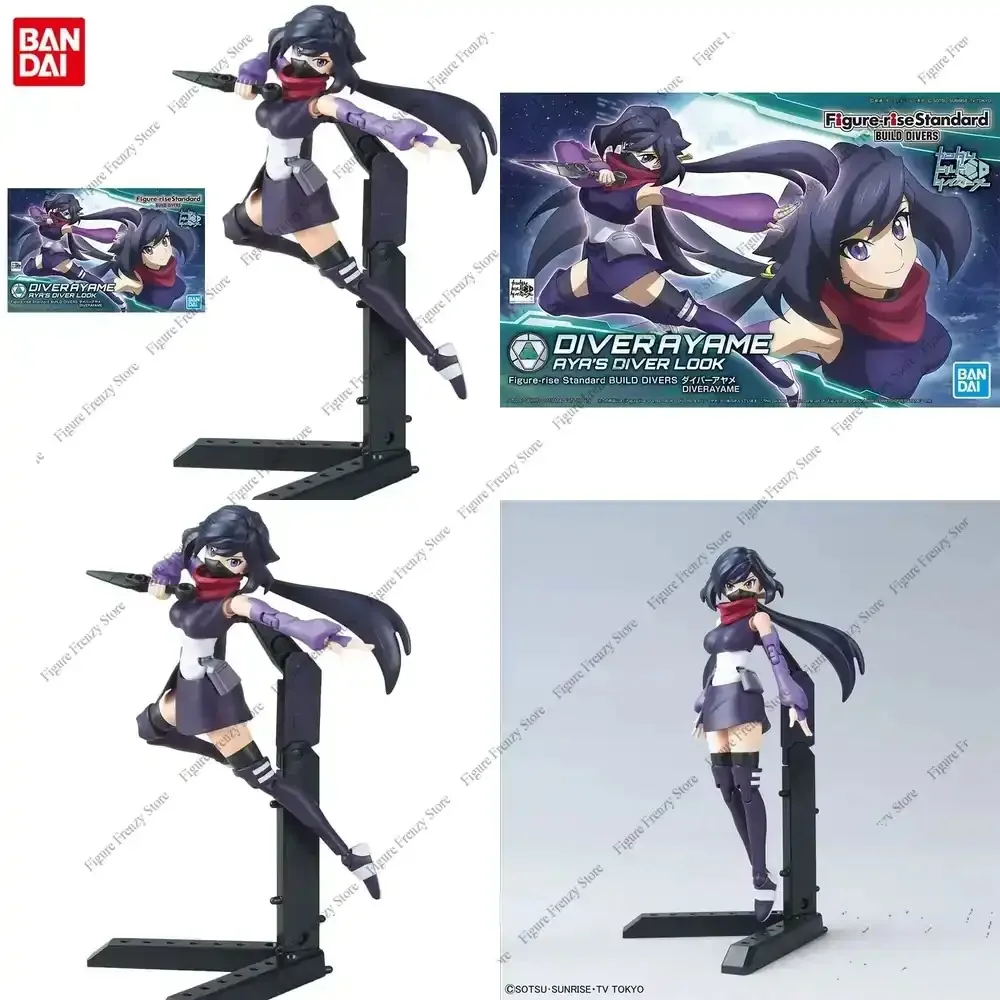 special-offer-for-bandai-gundam-assembled-mol-kit-hgbd-figure-rise-standard-diverayame-ninja-genuine-mol-action-figures