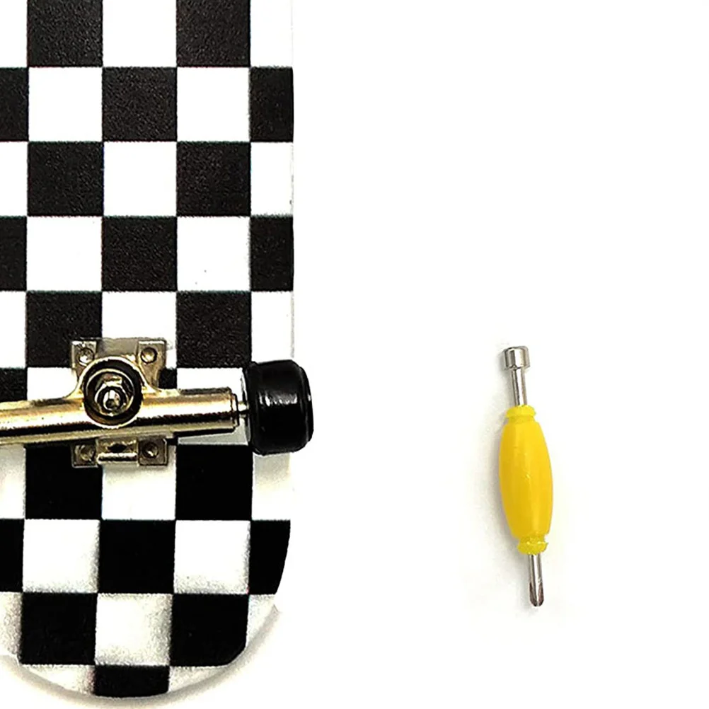 ไขควงซ่อมฟิงเกอร์บอร์ด 8 ชิ้น แบบสองหัว ขนาดเล็ก ทำจากโลหะ แข็งแรง ทนทาน สำหรับซ่อมล้อแบบลูกปืนเดี่ยวและคู่