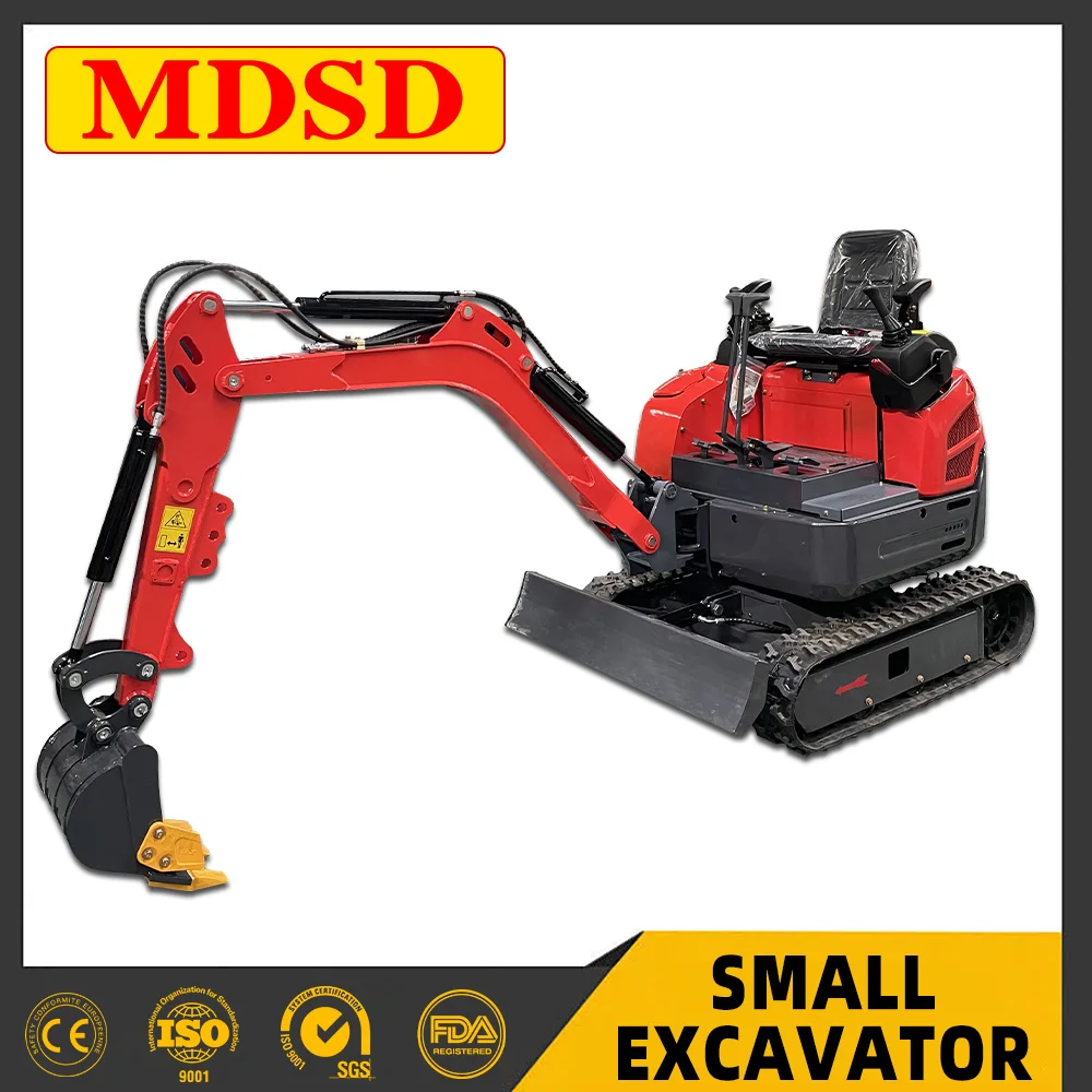 جميع التضاريس 3 طن حفارة صغيرة حفار هيدروليكي صغير مع المرفقات حفارة صغيرة لمشروع الري مزرعة البناء