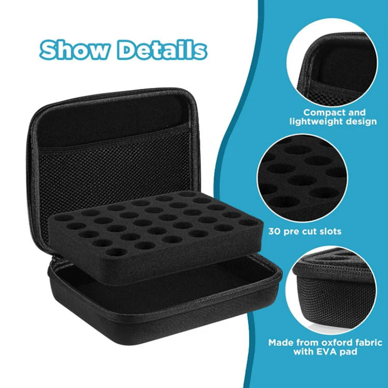 For Organizing Small Injection Vials 10ml Insulin Vial Refrigerator Storage Box With Mesh Bag view 2