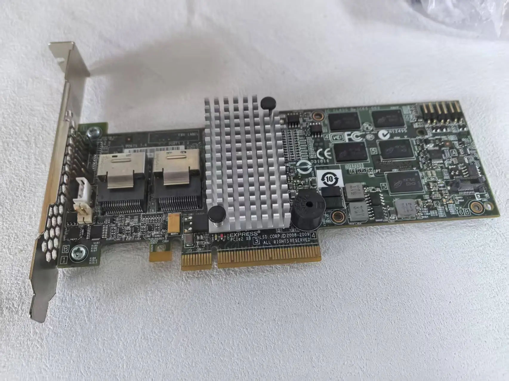 L3-25121-60A Megaraid 9260-8I Sas/Sata 6Gb/S Pci Express 3.0 X8 512Mb Cache Scheda controller raid