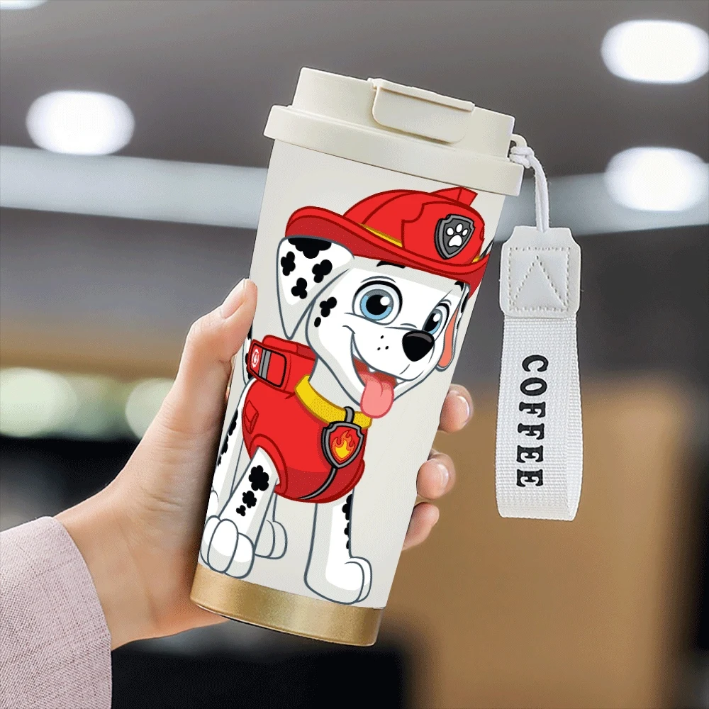 

Paw Patrol Portable Coffee Cup Stainless Steel Cup Girls 304 Stainless Steel Anime Paw Patrol Cute Sports Outdoor