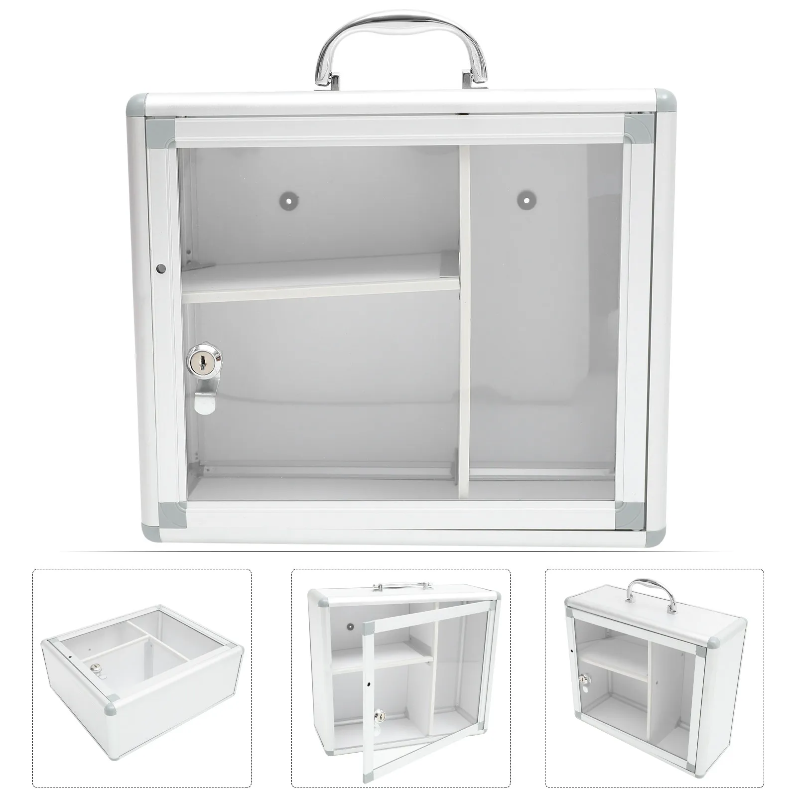 boite-a-medicaments-murale-en-alliage-d'aluminium-verrouillable-boite-de-rangement-securisee-pour-les-premiers-secours-pour-la-maison-le-bureau-la-voiture-les-voyages-etui-a-medicaments-portable