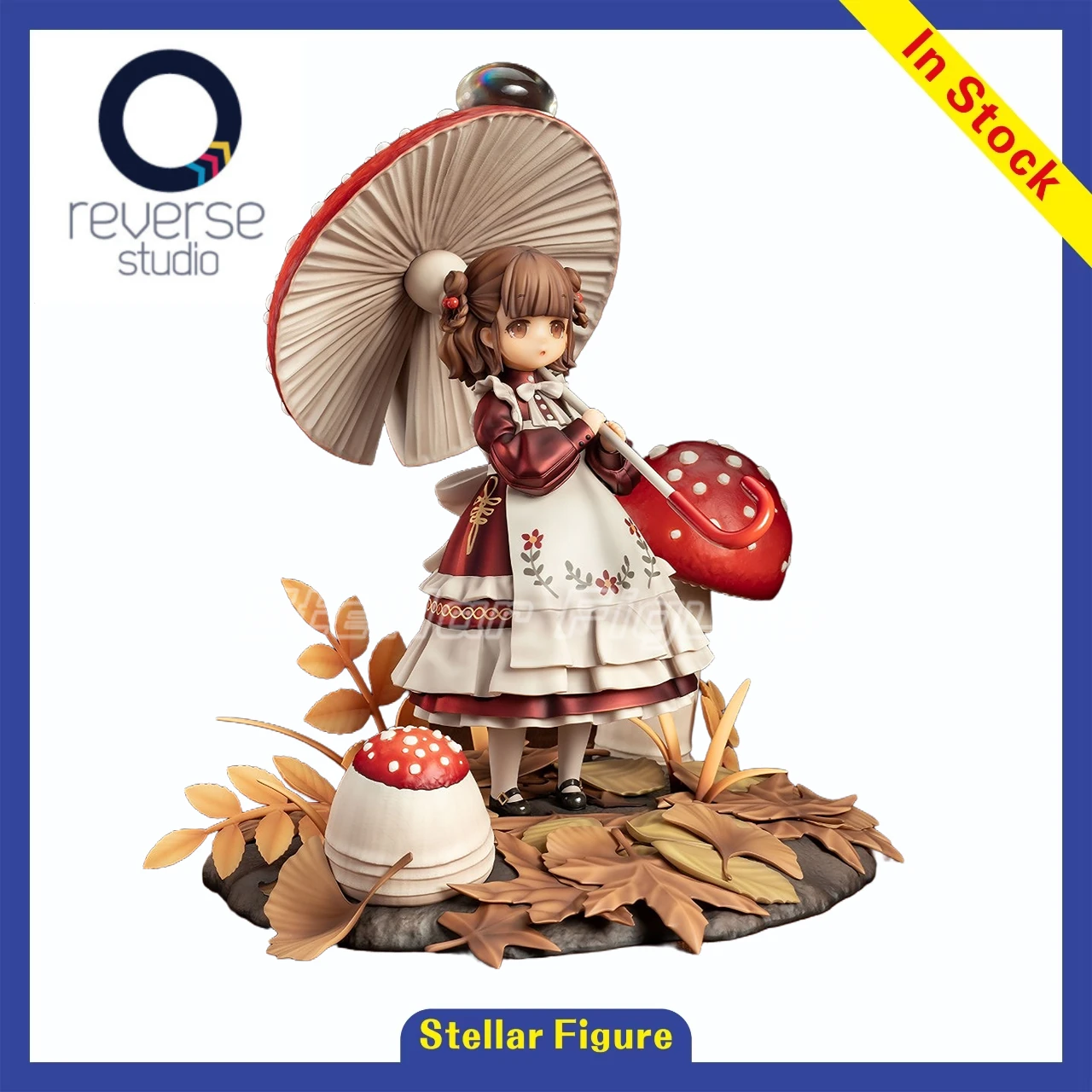 

【SF】In Stock MERRY GOODS Reverse Studio Mushroom Series·No.1·Amanita Muscaria 1/1 Scale Figures Model Original Collection