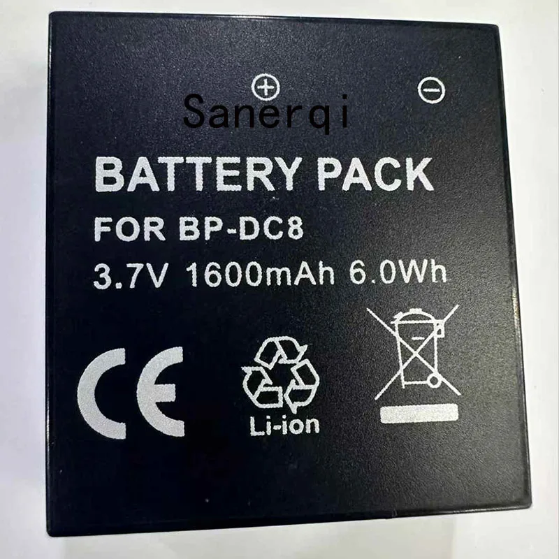 1600mAh BP-DC8 BPDC8 Camera Digital Battery for LEICA X Vario X1 X2 Typ113 X-U Typ113 X-E Typ102 Typ107