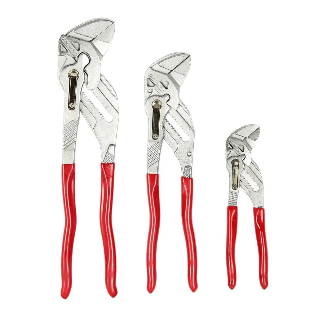 

7/10/12 Inches Pipe Wrench Plumbing Clamp Pliers Adjustable Large Opening Heavy-Duty Eagle Beak Pliers Professional Repair Tools