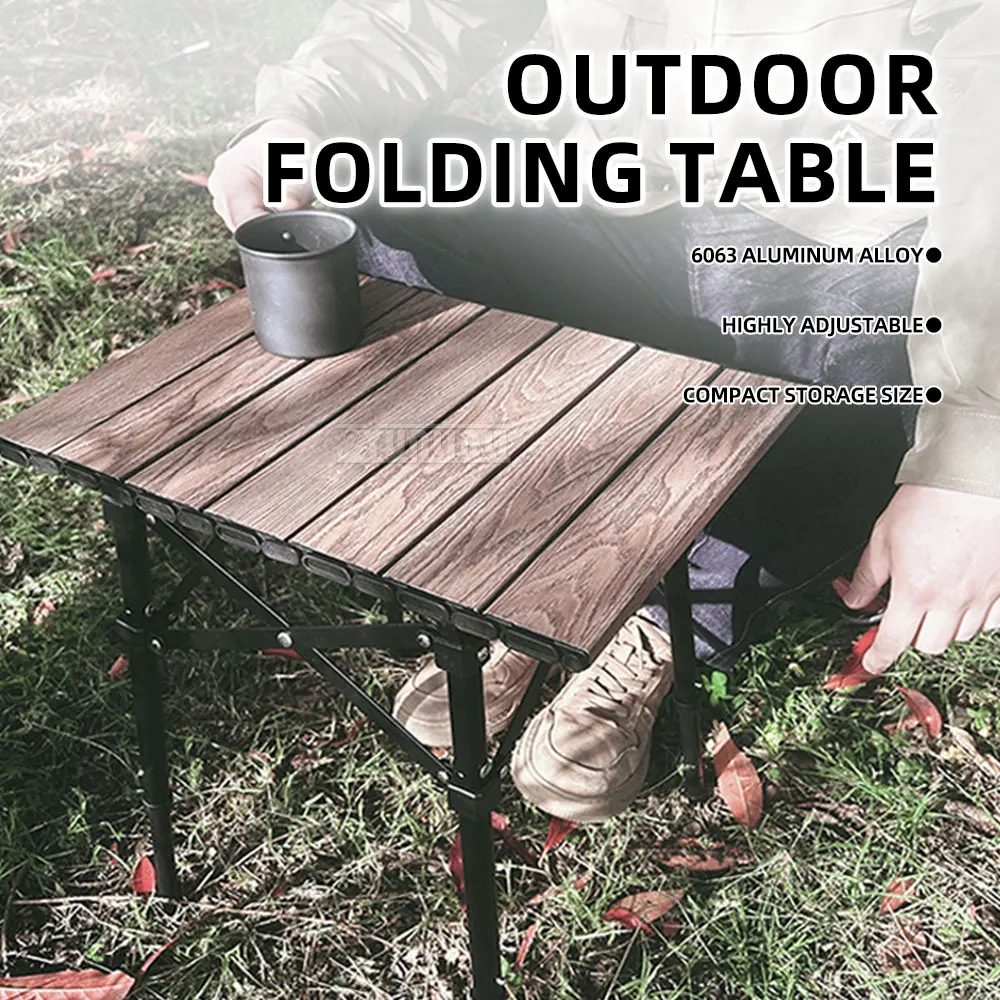 Outdoor Folding Table, Mini Table; Lightweight and Portable Folding Table for Camping,Compact camping table