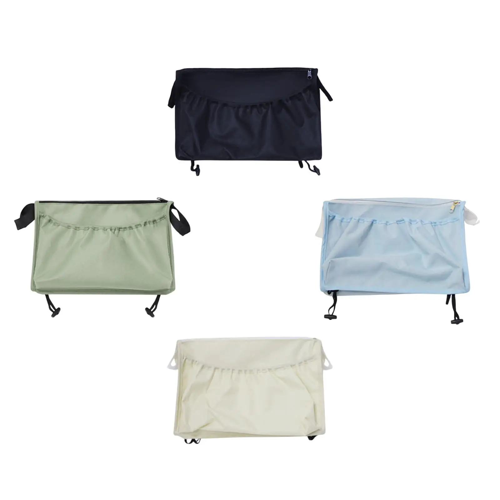 Органайзер для коляски, простой в установке, нескользящий контейнер, многофункциональная ткань Оксфорд, стильная портативная сумка для хранения, подвесной карман