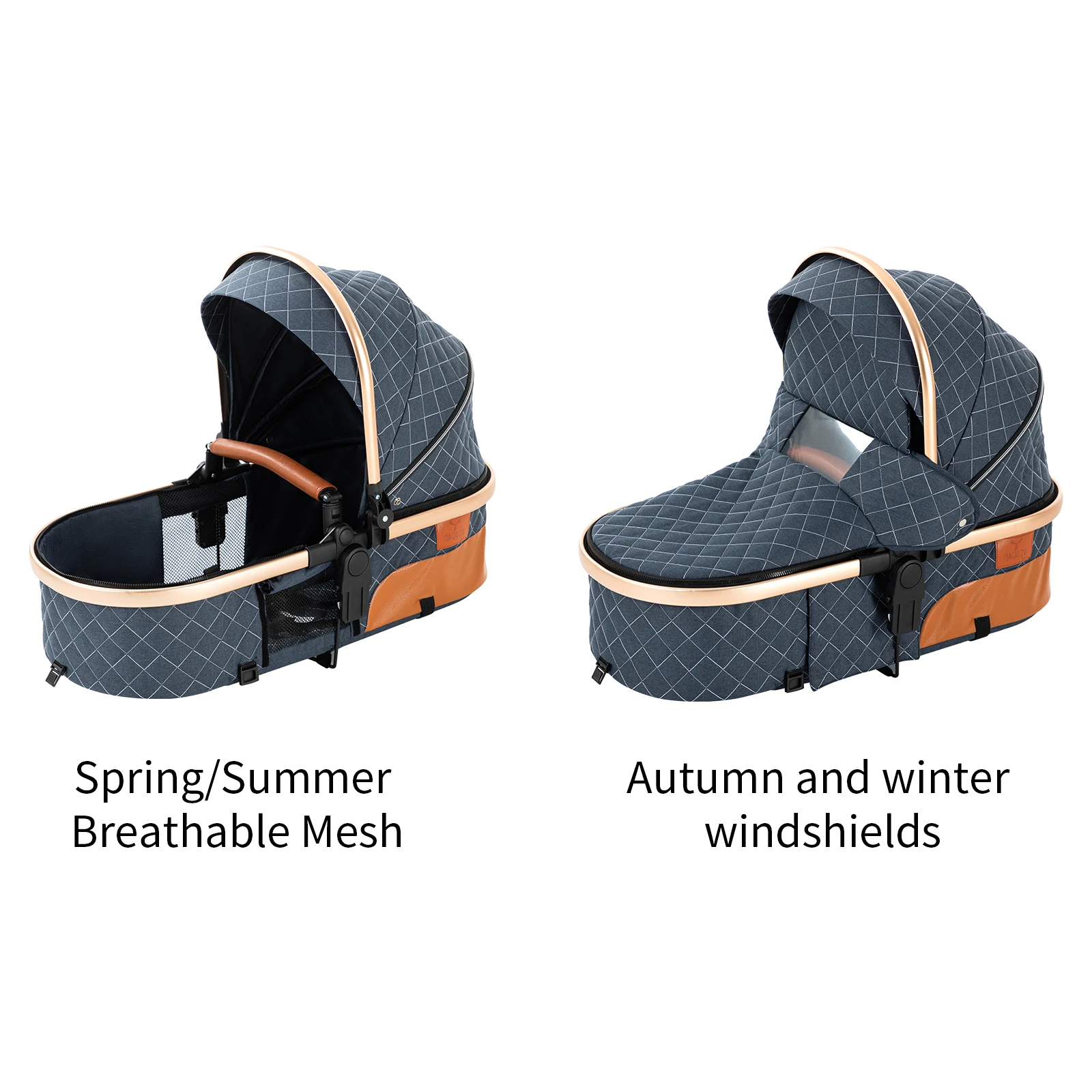 عربة أطفال خفيفة الوزن عربات خفيفة لحديثي الولادة عربة أطفال لعربة أطفال فاخرة قابلة للطي